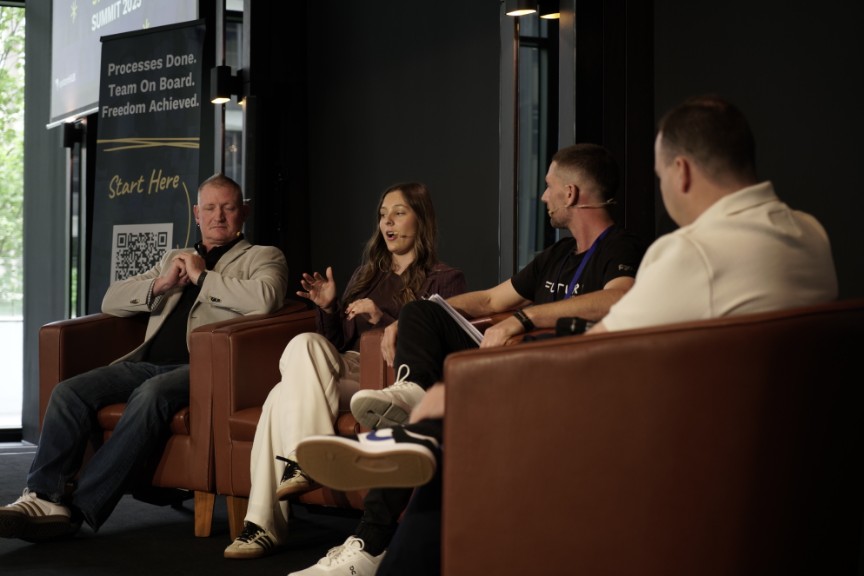 Panel discussion at the Business Systems & AI Summit